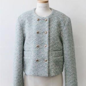 Hey Lady Korean Tweet Jacket